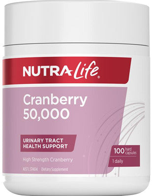 Nutra-Life Cranberry 50,000 Capsules 100