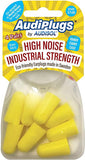 Audisol AudiPlugs High Noise Industrial Strength M/L 4 Pairs 2 Packs