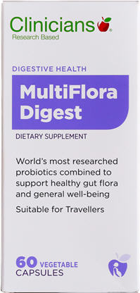 Clinicians Multiflora Digest Capsules 60