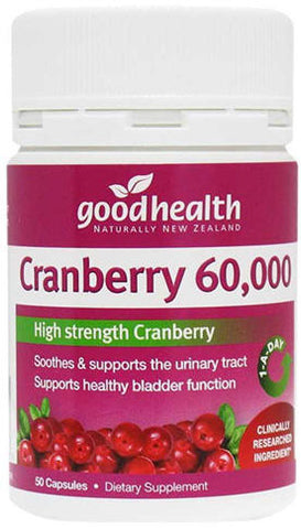 Good Health Cranberry 60,000 Capsules 50