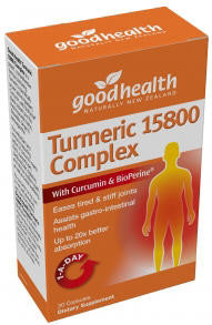 Good Health Turmeric 15800 Complex Capsules 30