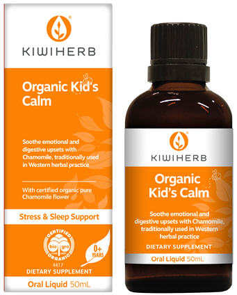 Kiwiherb Organic Kid's Calm Oral Liquid 50ml