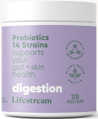 Lifestream Probiotics 14 Strains Vegetarian Capsules 120
