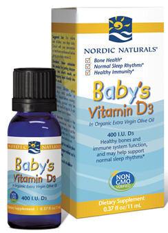 Nordic Naturals Baby's Vitamin D3 Drops 11ml