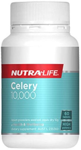 Nutra-Life Celery 10,000 Capsules 60