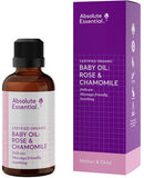 Absolute Essential Baby Oil Rose and Chamomile 50ml