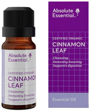 Absolute Essential Cinnamon Leaf Oil (Organic) 10ml