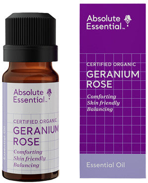 Absolute Essential Geranium Rose Certified Organic Oil 10ml