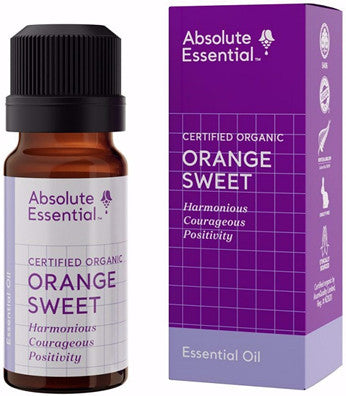 Absolute Essential Orange Sweet Organic Oil 10ml