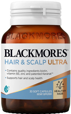 Blackmores Hair & Scalp Ultra Soft Capsules 30