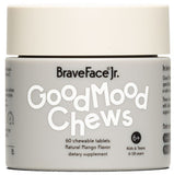 BraveFace Jr GoodMood Chews 60 - Natural Mango Flavour