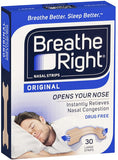 Breathe Right Nasal Strips Tan Large 30