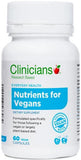 Clinicians Nutrients for Vegans Capsules 60