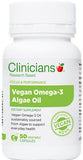 Clinicians Vegan Omega-3 Algae Oil 1000mg 50 - Back in stock