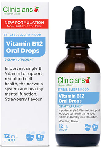 Clinicians Vitamin B12 Drops 12ml