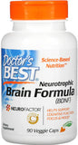 Doctors Best Neurotrophic Brain Formula BDNF Veggie Capsules 90