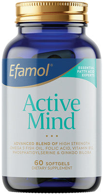 Efamol Active Mind Softgels 60