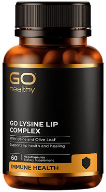 Go Healthy GO Lysine Lip Complex Capsules 60