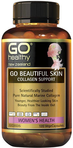 Go Healthy GO Beautiful Skin Collagen Support Capsules 120