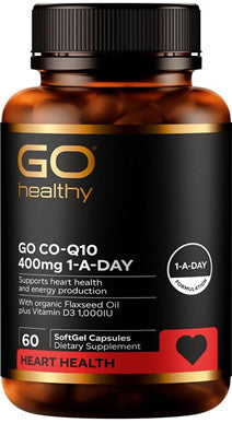 Go Healthy Co-Q10 400mg Capsules 60