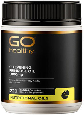 Go Healthy GO Evening Primrose Oil 1000mg Capsules 220