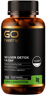 Go Healthy GO Liver Detox VegeCapsules 120