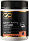 Go Healthy GO Mussel 19,000 New Zealand Green Lipped Mussel Capsules 300