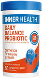 Inner Health Daily Balance Probiotic Capsules 60