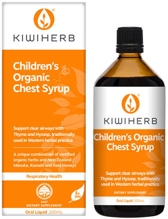 Kiwiherb Children's Chest Syrup 200ml - New Zealand Only