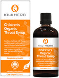 Kiwiherb Children's Organic Throat Syrup 100ml