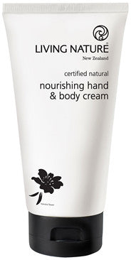 Living Nature Nourishing Hand & Body Cream 150ml