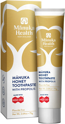Manuka Health Manuka and Propolis Toothpaste 75g - 2 Pack