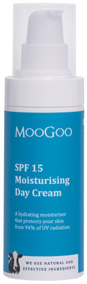 MooGoo Natural SPF 15 Moisturising Day Cream 75g