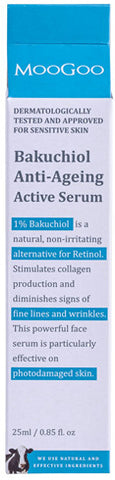 MooGoo Bakuchiol 1% Anti-Ageing Active Serum 25ml