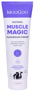 MooGoo Muscle Magic Magnesium Cream 120g - New Zealand Only