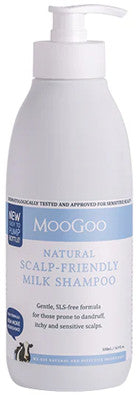 Moogoo Natural Scalp Friendly Milk Shampoo 500ml - New Zealand Only