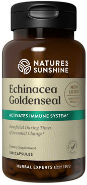 Nature's Sunshine Echinacea / Golden Seal Capsules 100