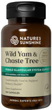 Nature's Sunshine Wild Yam & Chaste Tree Capsules 100