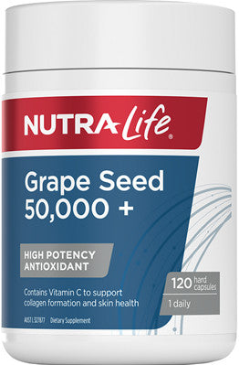Nutra-Life Grape Seed 50,000 Capsules 120