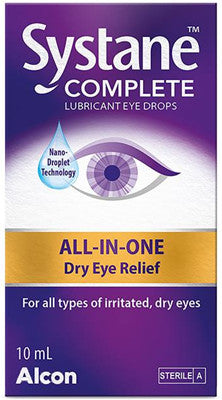 Systane Complete All-in-One Lubricant Eye Drops 10ml