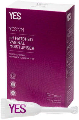 YES VM pH Matched Vaginal Moisturiser Applicators 5ml x 6