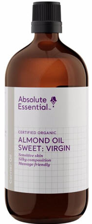 Absolute Essential Virgin Sweet Almond Oil Certified Organic 200ml - New Zealand Only