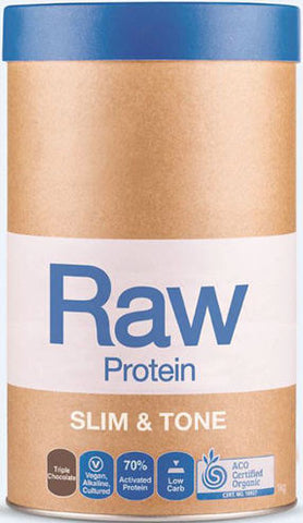 Amazonia Raw Protein Slim & Tone Triple Chocolate 1kg - New Zealand Only
