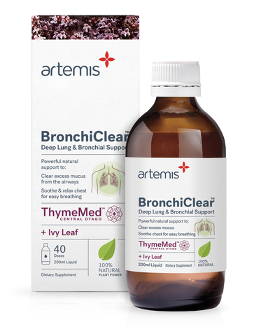 Artemis BronchiClear Deep Lung and Bronchial Support 200ml - New Zealand Only