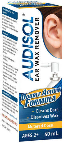Audisol Ear Wax Remover Spray 40ml