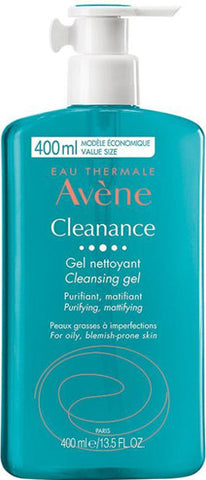 Avene Cleanance Cleansing Gel 400ml - New Zealand Only
