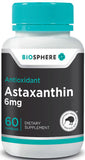 Biosphere Astaxanthin 6mg Capsules 60 - due JULY 2020