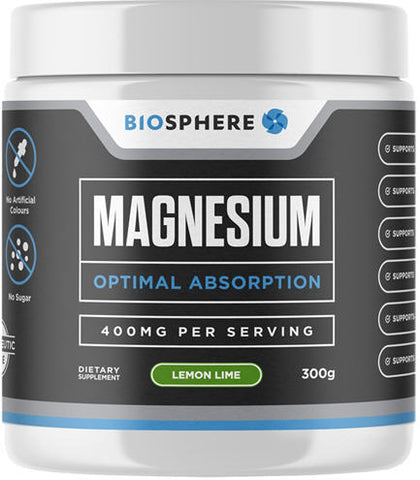 Biosphere Magnesium Powder 300g - New Zealand Only