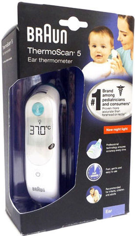 Braun Thermoscan 5 Ear Thermometer - IRT 6030