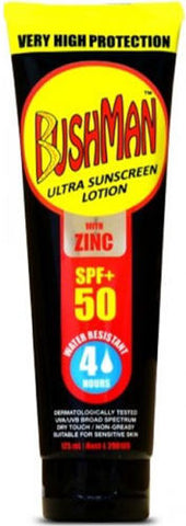 Bushman Ultra Sunscreen Lotion with Zinc SPF+ 50 125ml